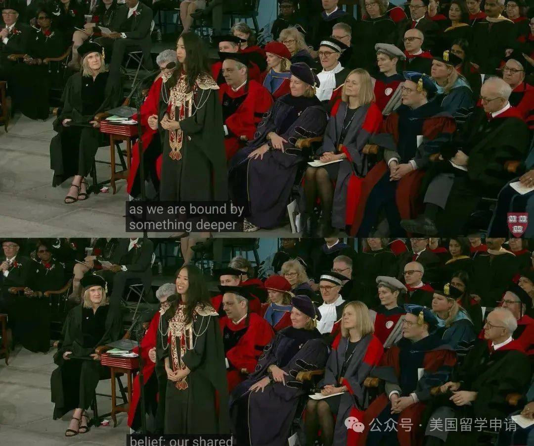 女生蒋雨融来自青岛英高毕业本科就读于杜克震撼全场！史上首位在哈佛毕业演讲的中国(图7)